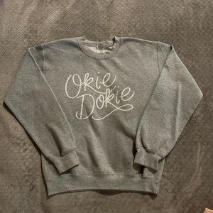Okie dokie crewneck🌾